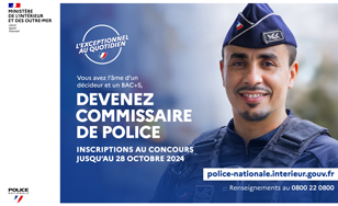 La police nationale recrute de futurs commissaires de police